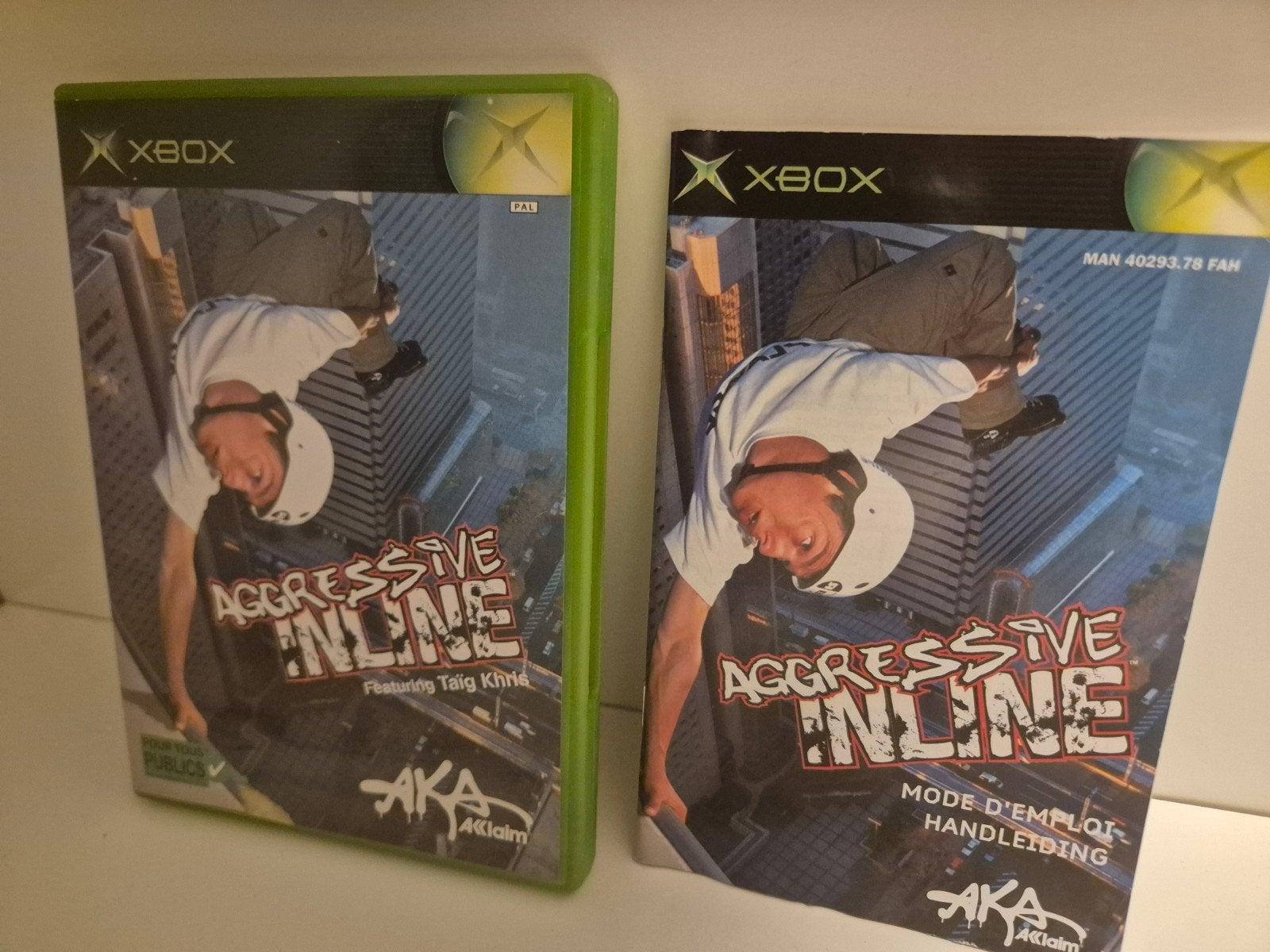 Aggressive Inline Skating XboX Classic, Avontuur en Actie, Vanaf 18 jaar, 1 speler, Ophalen of Verzenden
