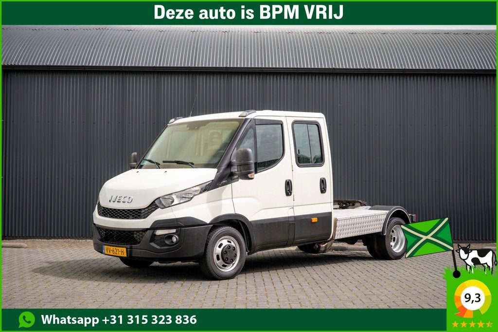 Iveco Daily 3.0L 40C17 | 7-Zits | 170 PK | Be-Trekker 9 Ton, Euro 5, Gebruikt, Zwart, 4 cilinders