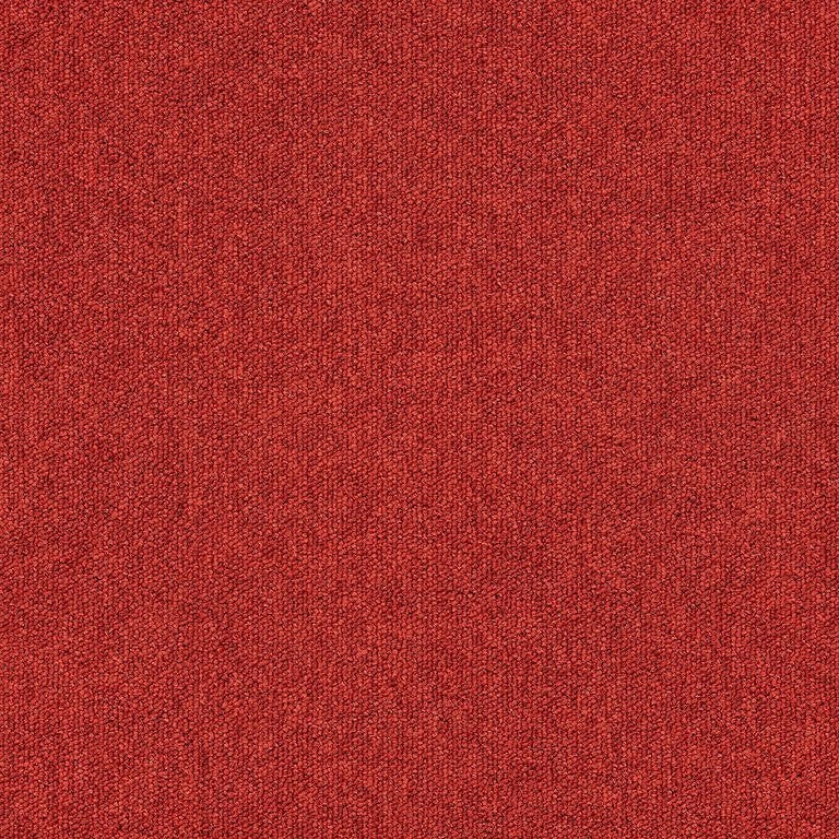 Goedkope Heuga 727 Red 2.000, rode tapijttegels, Nieuw, Ophalen of Verzenden, 25 tot 50 m², Tapijttegels