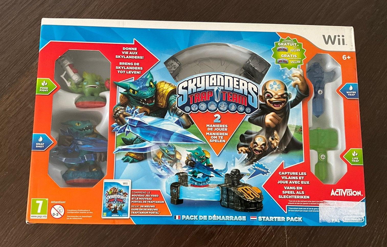Skylanders Trap Team Starter Pack Wii - Nieuw en Geseald, Avontuur en Actie, Ophalen of Verzenden, Vanaf 7 jaar, 2 spelers