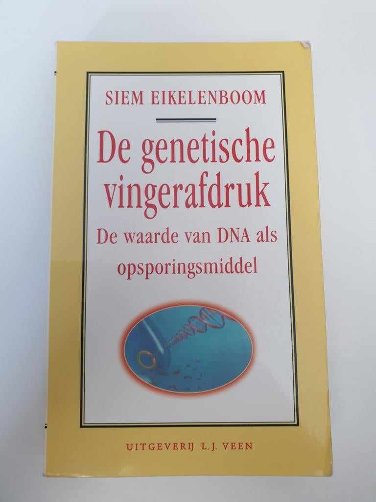 De genetische vingerafdruk - Siem Eikelenboom, Ophalen of Verzenden, Gelezen
