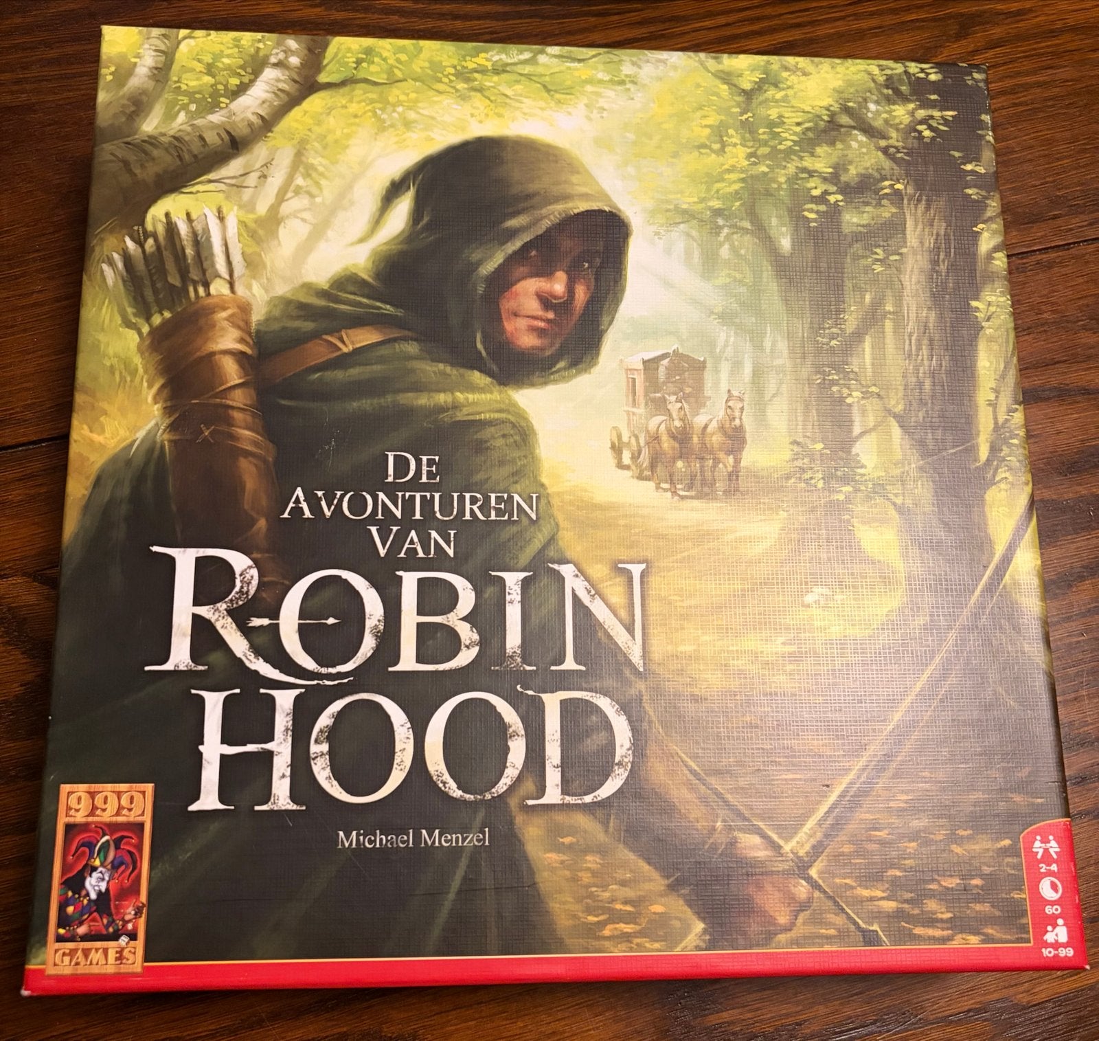 De Avonturen van Robin Hood - compleet en netjes, Hobby en Vrije tijd, Drie of vier spelers, Ophalen of Verzenden, Gebruikt