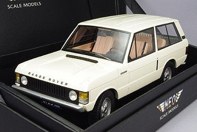 1/18 NEO SCALE MODELS  RANGE ROVER SUFFIX A 1970 cream white, Ophalen of Verzenden, Nieuw, Auto, Overige merken