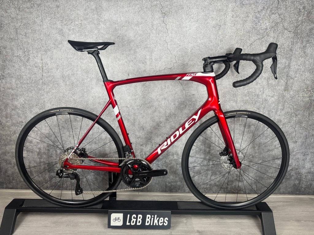 Nieuw! Ridley Fenix Disc Shimano 105 Di2 2x12 Carbon Maat XL