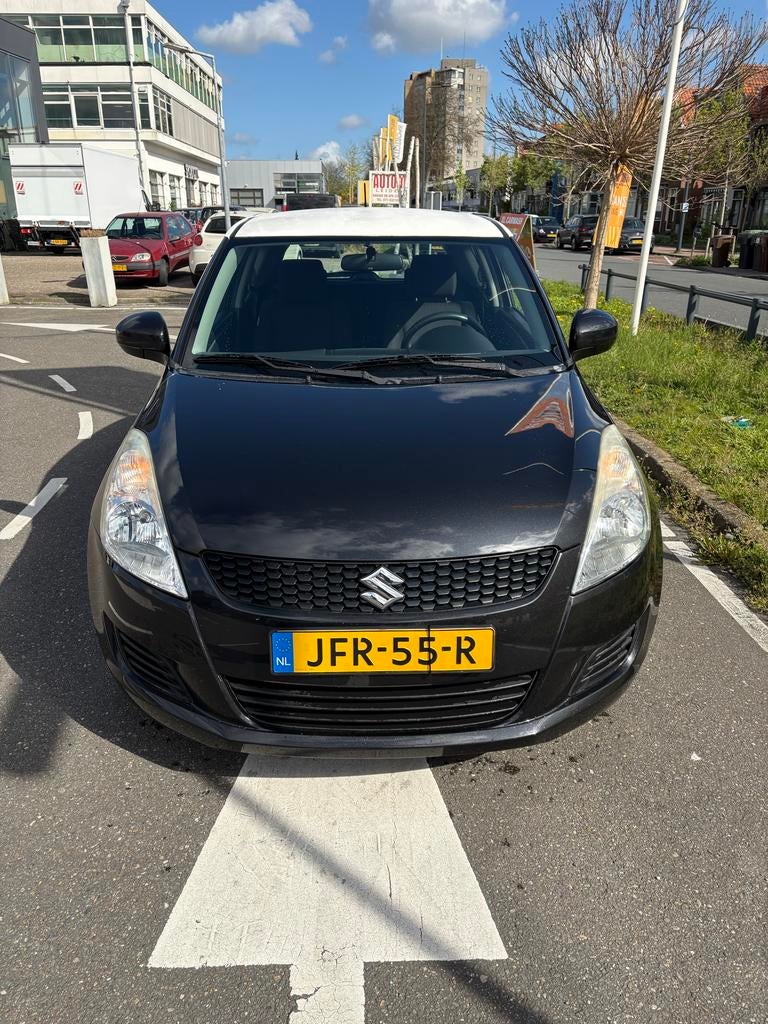 Suzuki Swift 1.2 3-D 2013 Zwart, Auto's, Voorwielaandrijving, 1242 cc, Bedrijf, Handgeschakeld
