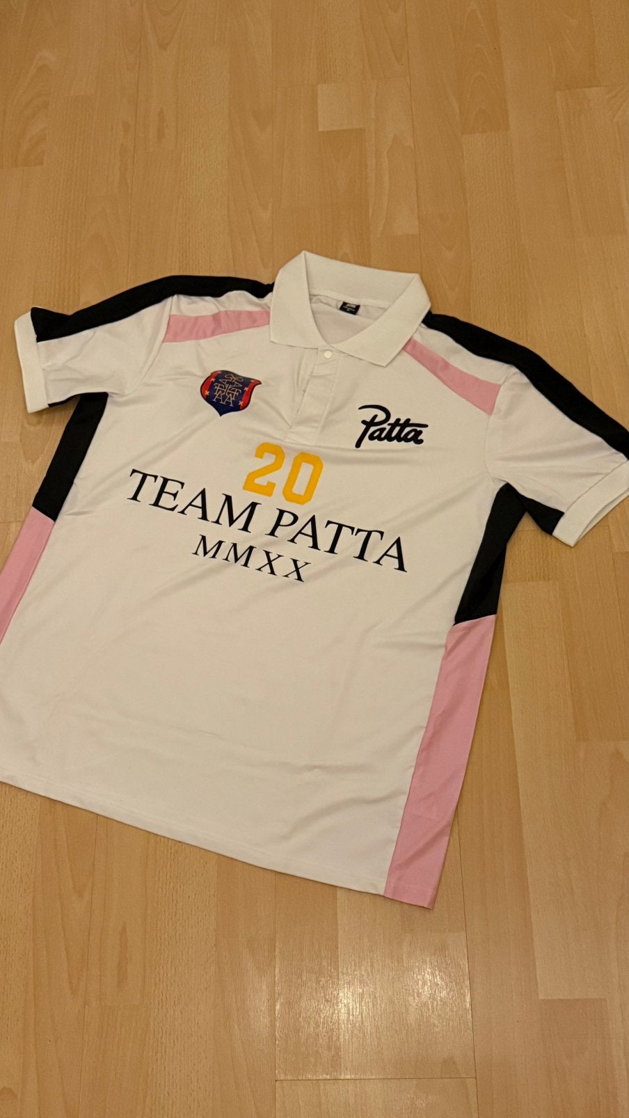 Team Patta voetbal jersey | M, Maat 48/50 (M), Wit, Ophalen of Verzenden, Zo goed als nieuw