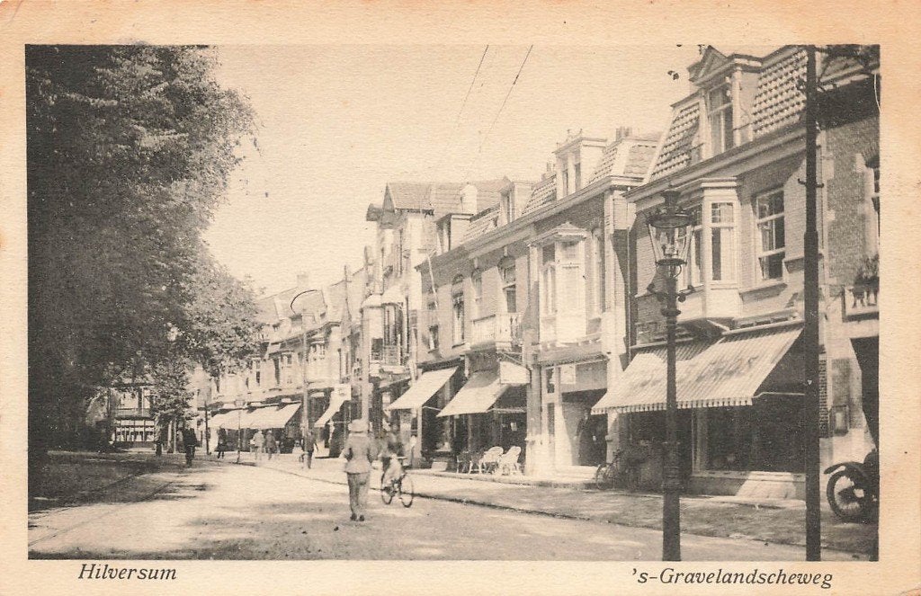 Hilversum, 's-Gravelandscheweg, Ophalen of Verzenden, Voor 1920, Gelopen, Noord-Holland