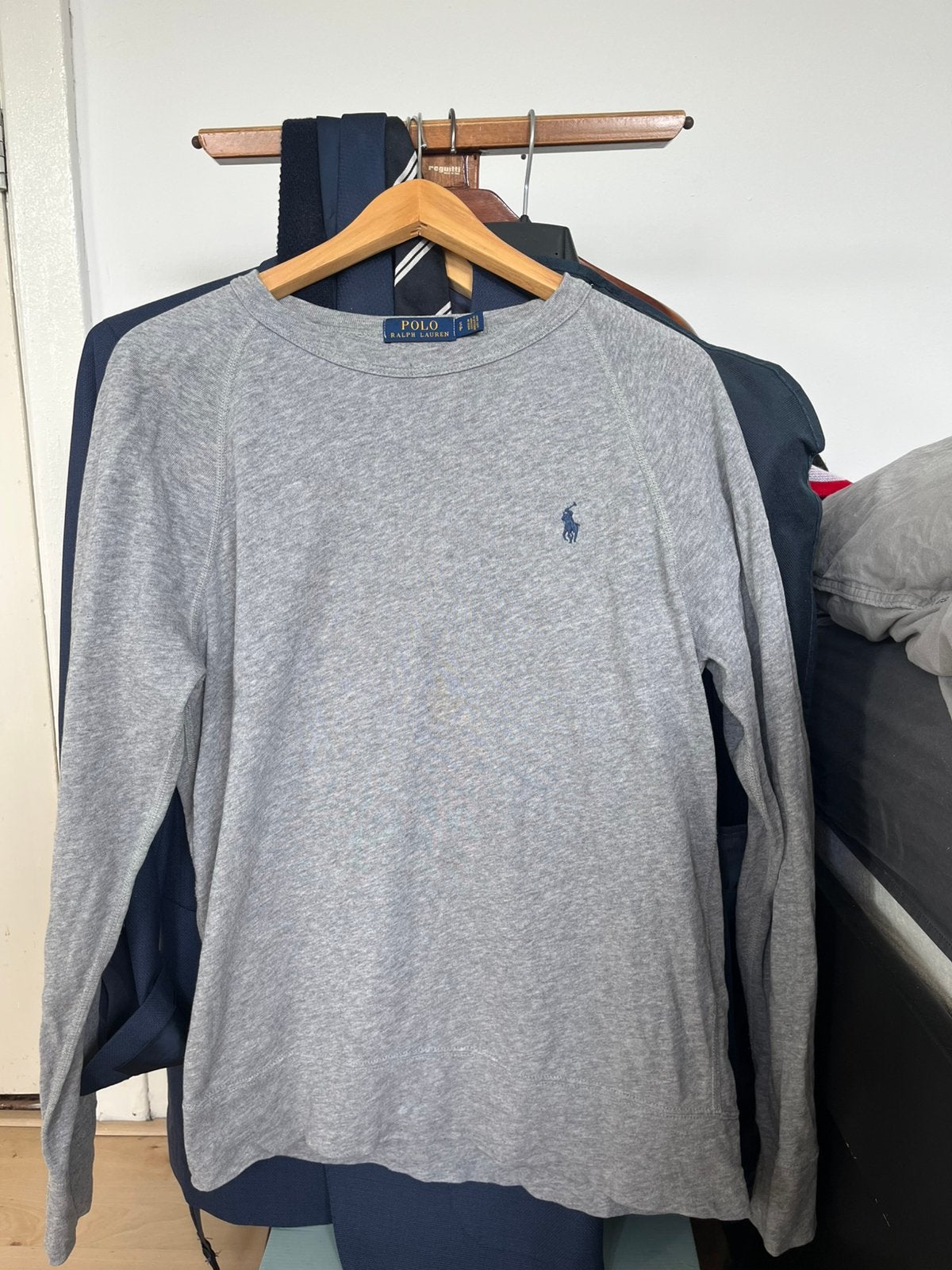 Polo Ralph Lauren trui, Kleding | Heren, Verzenden, Zo goed als nieuw, Maat 46 (S) of kleiner, Grijs