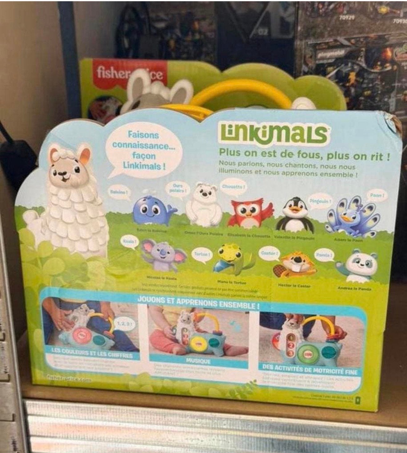 Fisher-Price Linkimals Activiteiten Lama ramelaar speelgoed, Kinderen en Baby's, Speelgoed | Fisher-Price, Nieuw, Ophalen of Verzenden
