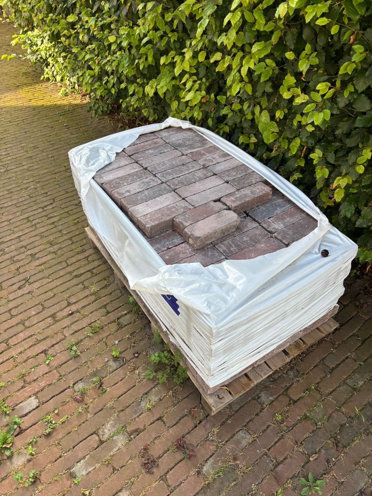 Stenen, Tuin en Terras, Tegels en Klinkers, Ophalen, Zo goed als nieuw, Beton, Klinkers