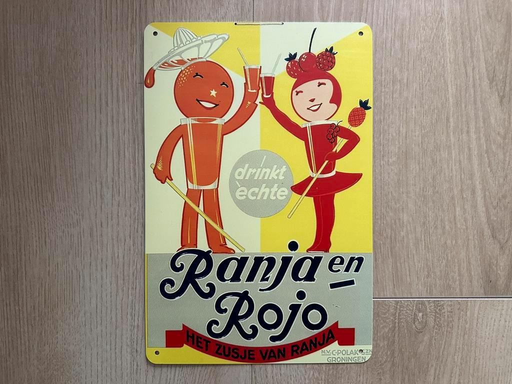 Reclamebord CP Limonade 20x30, Ophalen of Verzenden, Zo goed als nieuw, Reclamebord