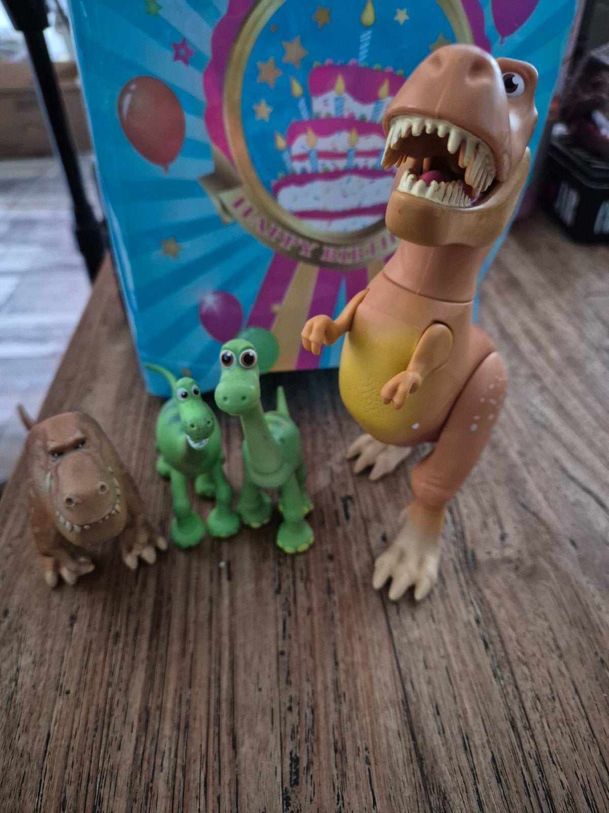 The Good Dinosaur & T-Rex, Ophalen of Verzenden, Gebruikt