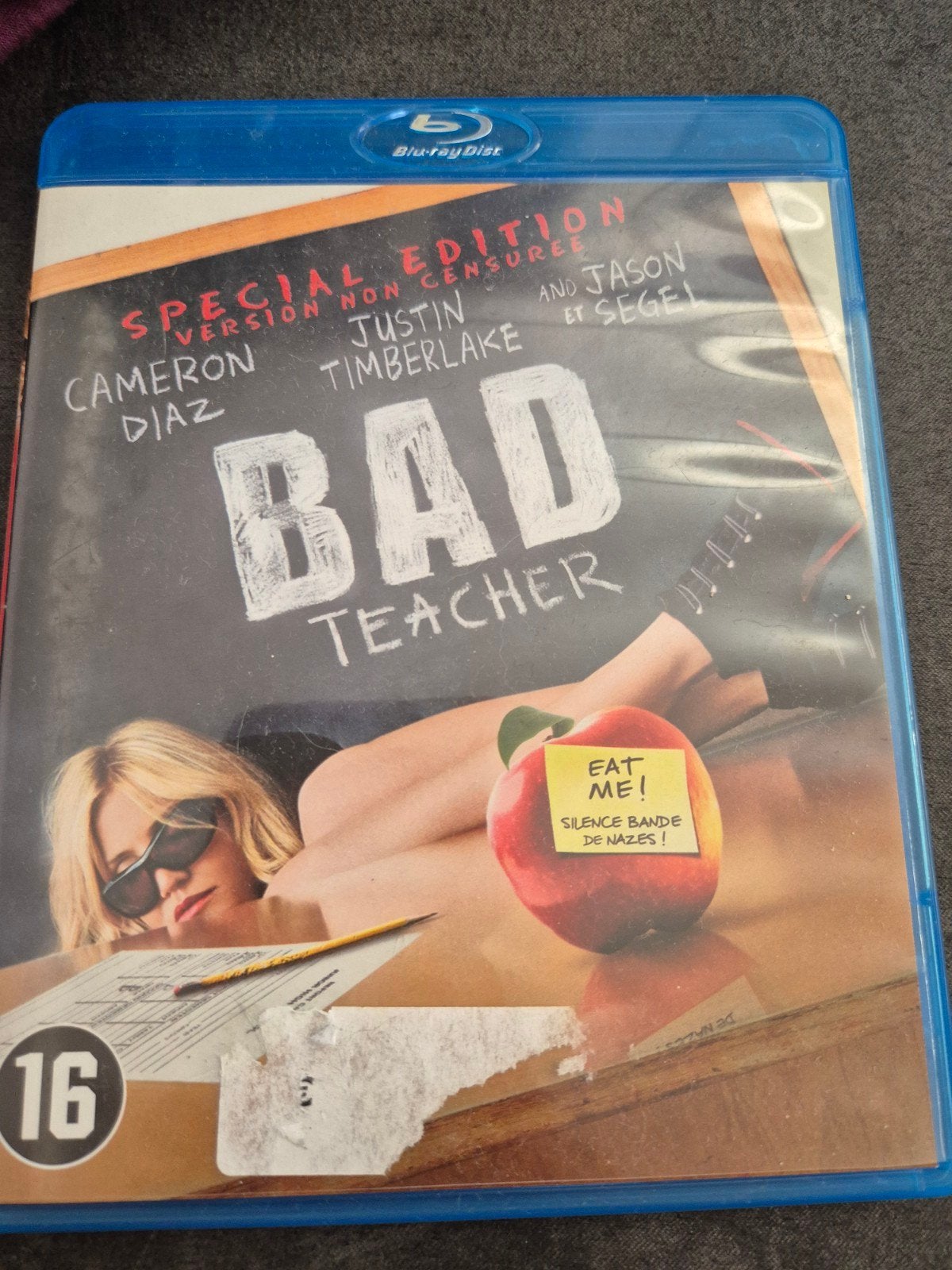 Bad Teacher - Special Edition Blu-ray (Nieuwstaat), Spaans, Inclusief extra's, Vanaf 16 jaar, Film