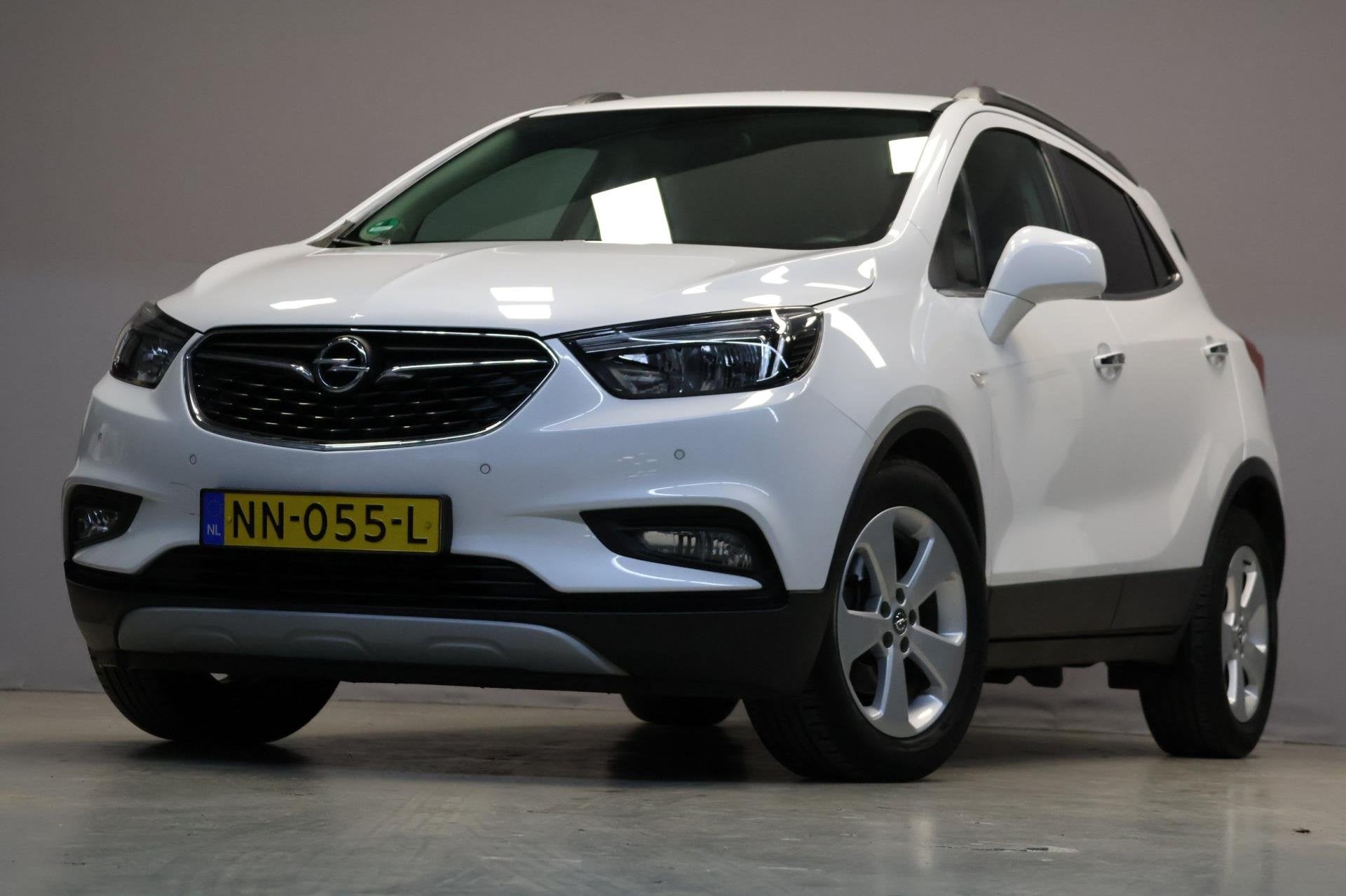 Opel Mokka X 1.4 Turbo Innovation |Camera|Climate|Cruise|, Voorwielaandrijving, Gebruikt, Leder en Stof, Wit