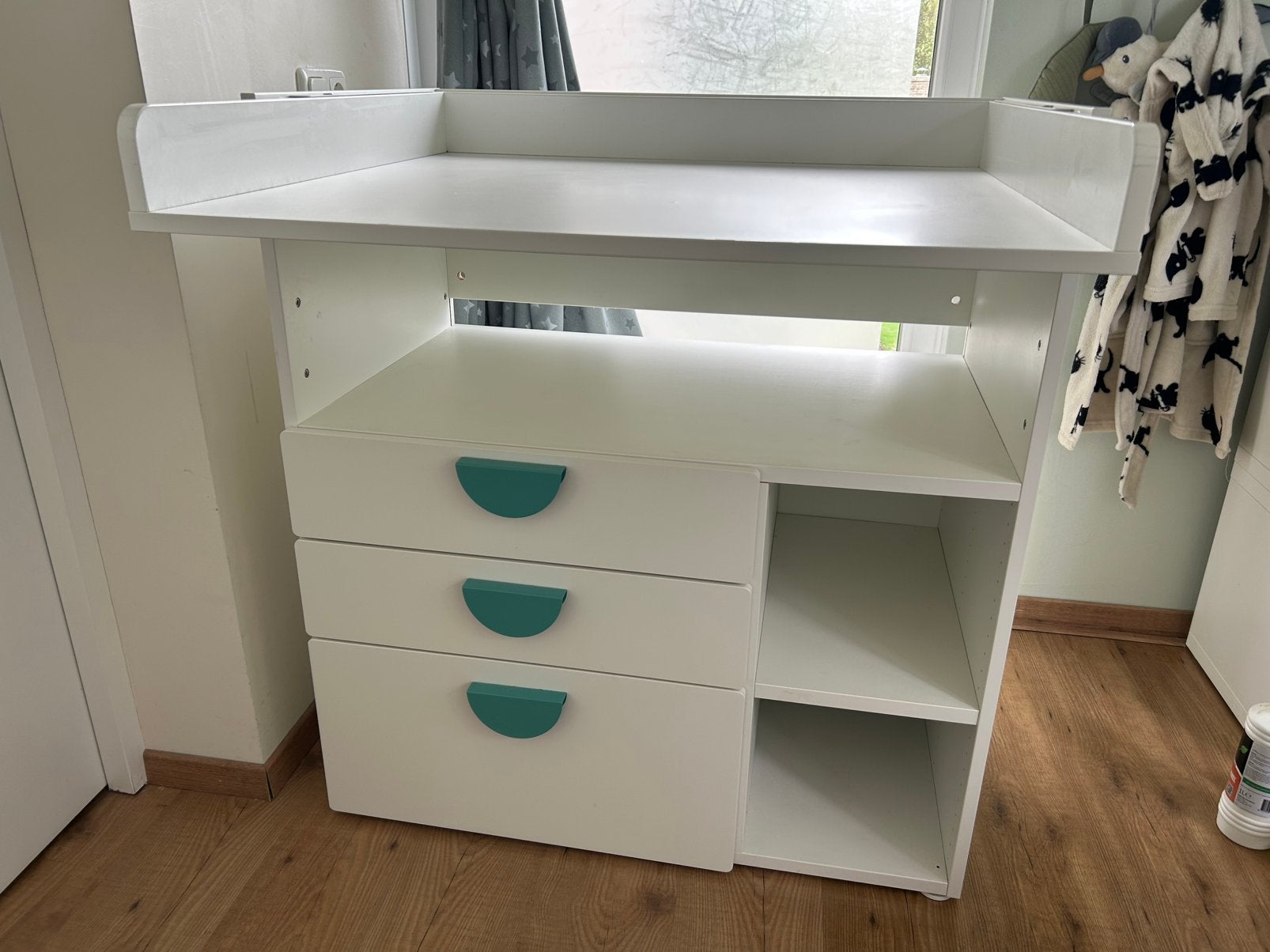 Commode Ikea Småstad wit zgan, Ophalen, 70 cm of meer, Zo goed als nieuw, 75 tot 100 cm