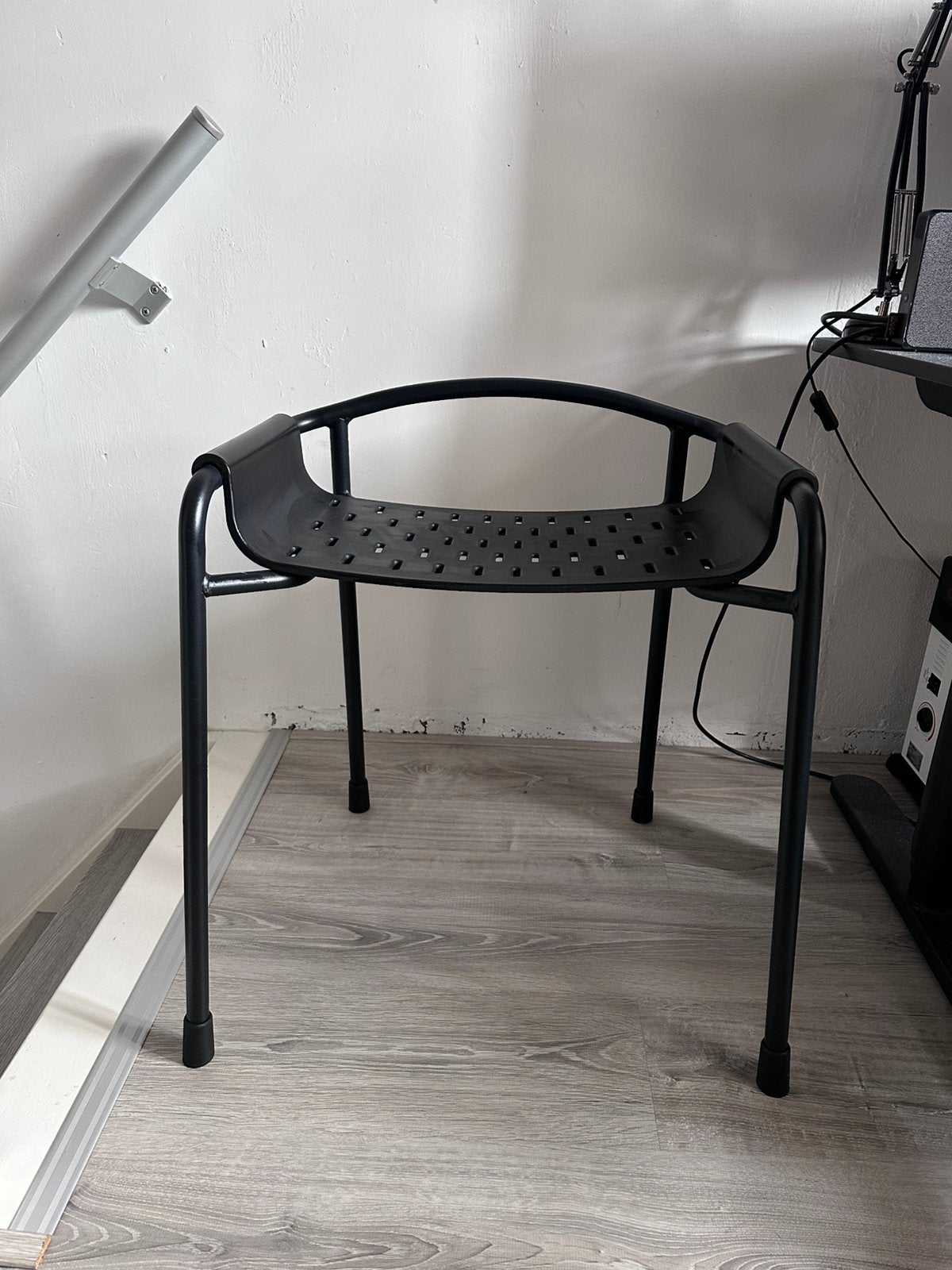 Douche stoel van IKEA, zwart, Ophalen, Gebruikt, Overige typen, 50 tot 100 cm