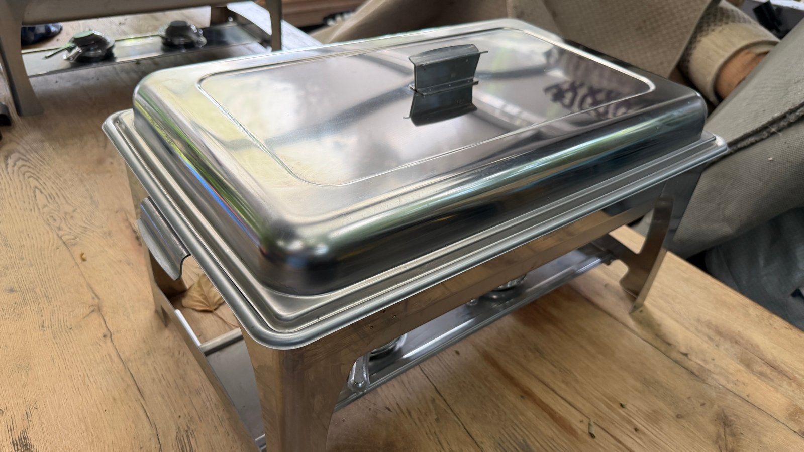 Chafing dish / Warmhoudbak RVS - Tramontina, Ophalen, Zilver, Metaal, Overige merken