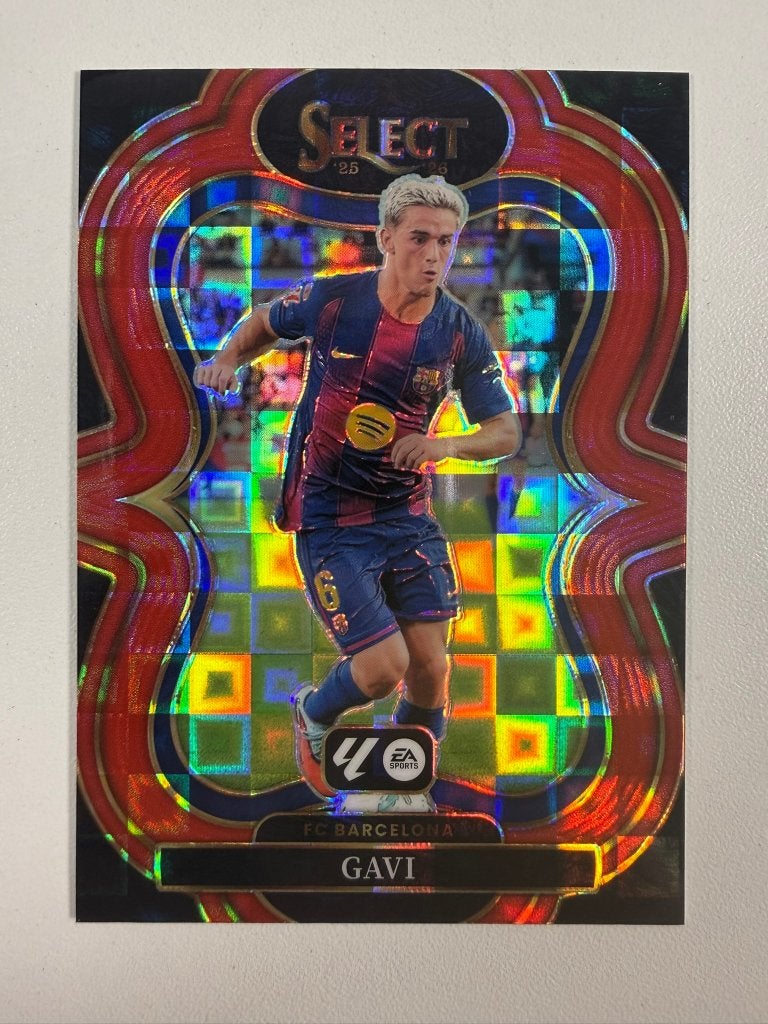 103 Gavi Red Pandora Select La Liga 2025-26, Ophalen of Verzenden, Nieuw, Buitenlandse clubs, Poster, Plaatje of Sticker