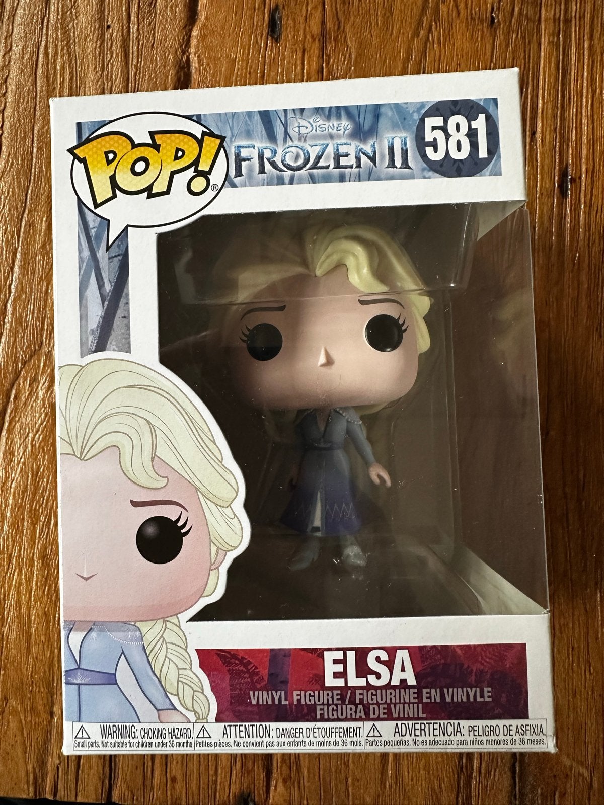 Funko Pop! Disney Frozen II Elsa #581 Vinyl Figuur, Ophalen of Verzenden, Nieuw