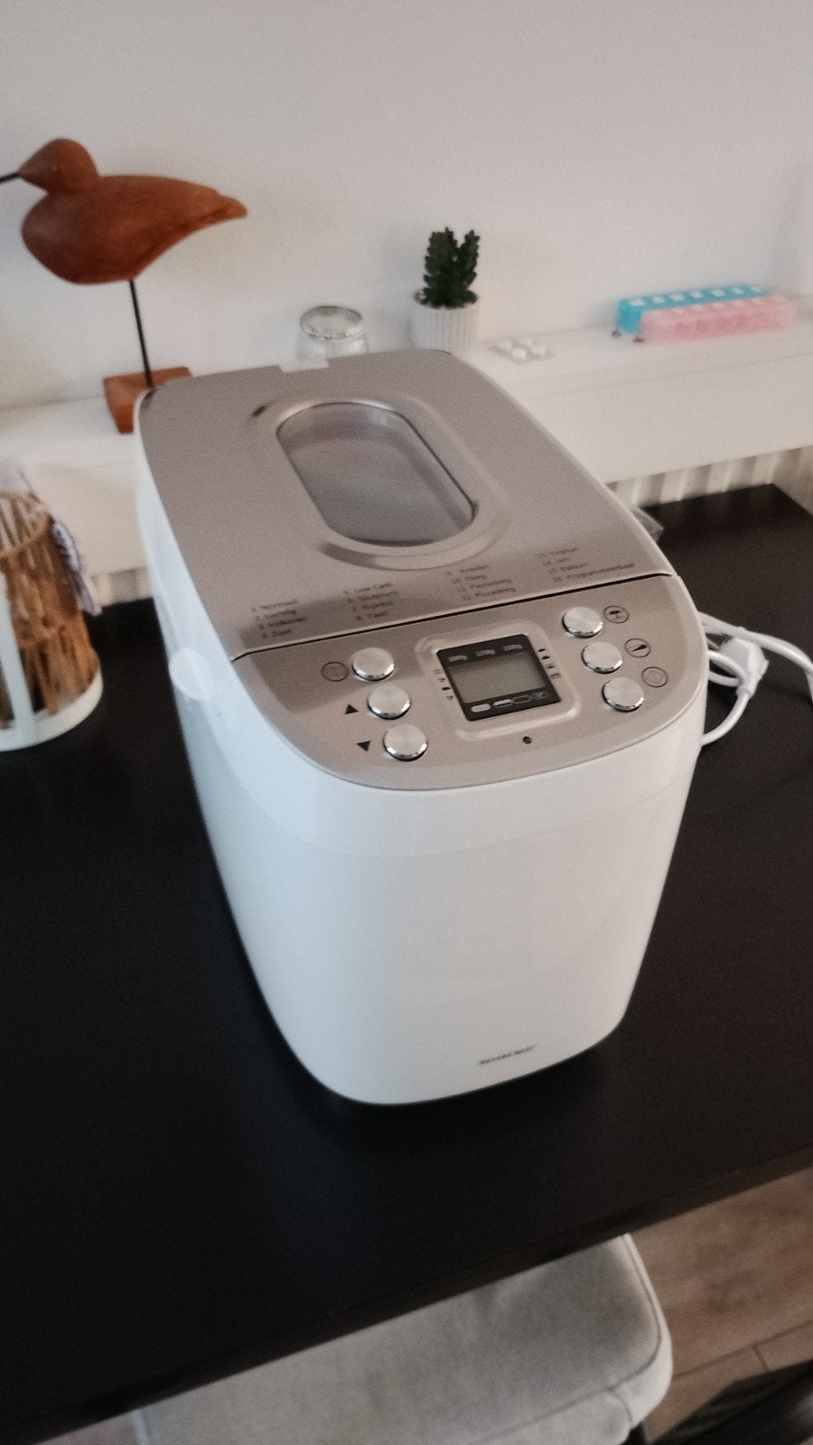 Silvercrest Broodbakmachine - Perfecte staat, Kijkvenster, 800 tot 1200 gram deeg, Zo goed als nieuw, Ophalen