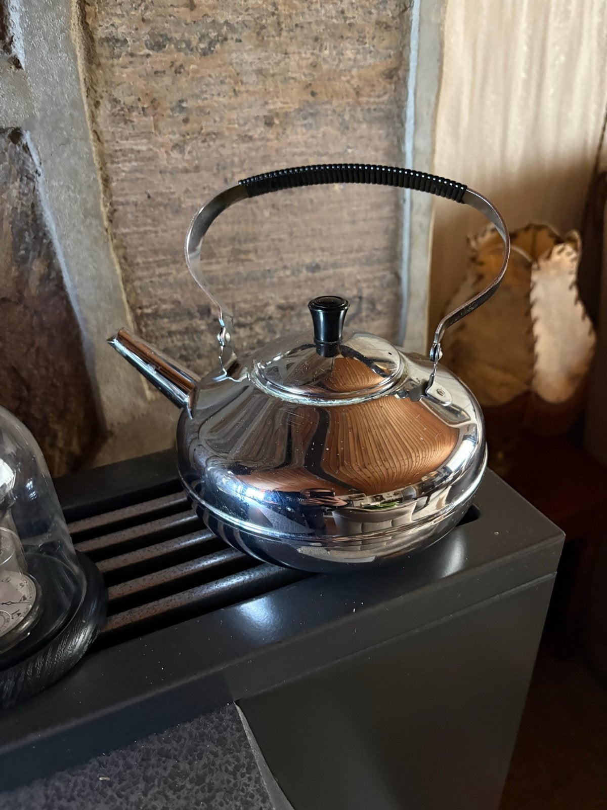 Bredemeijer Theepot/Fluitketel, Theepot/fluitketel, Gebruikt, Bredemeijer, Zilver