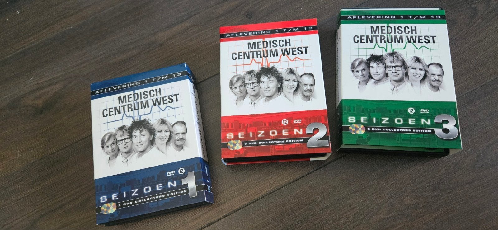 Serie Medisch Centrum West seizoen 1 tm 3 uit de jaren 80, Vanaf 16 jaar, Seizoen 1, Drama, Zo goed als nieuw