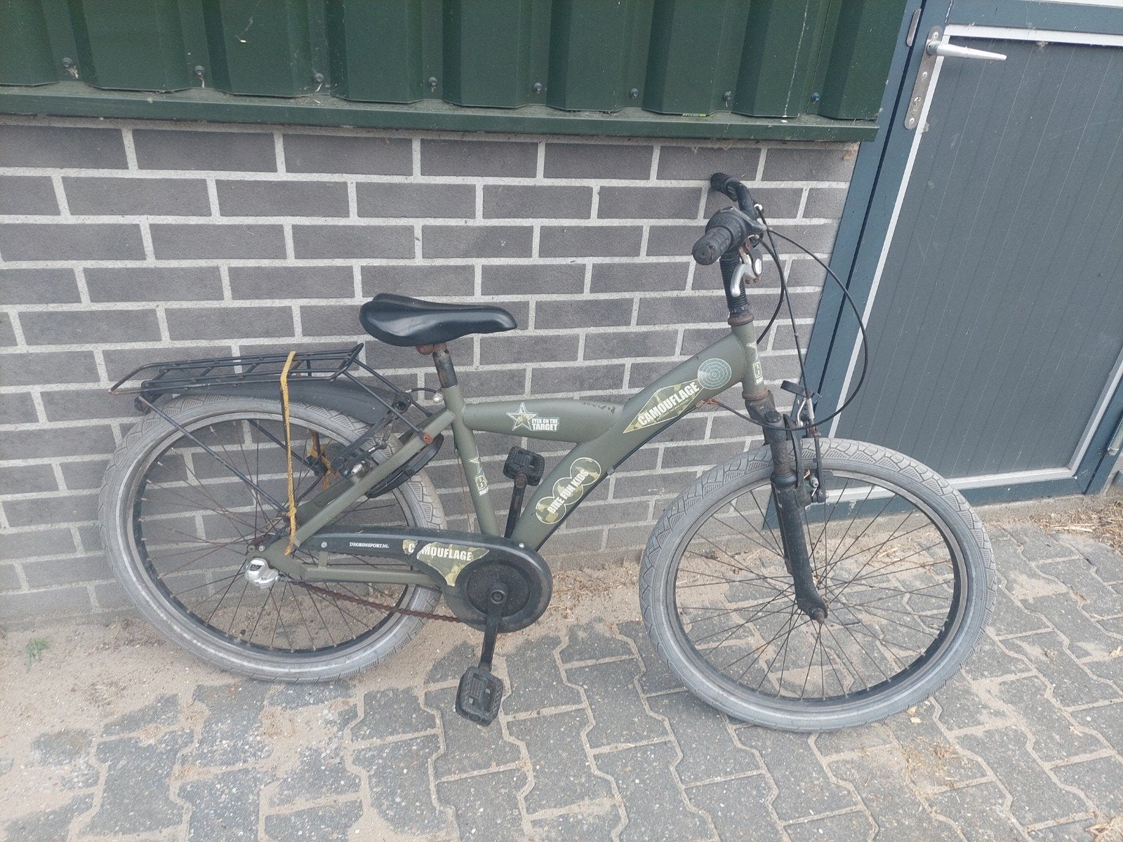 Jongens fiets, Terugtraprem, Gebruikt, Versnellingen, Ophalen