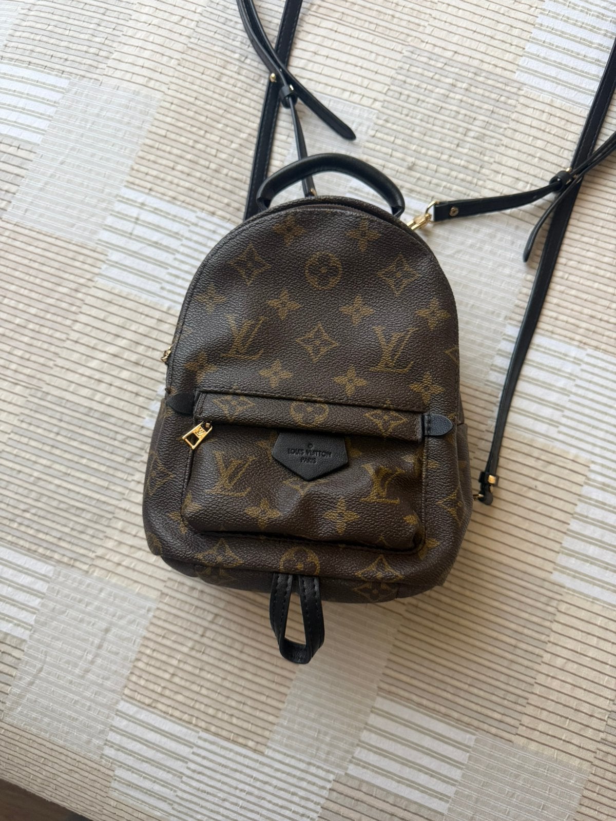 Louis Vuitton kleine rugtas, Ophalen of Verzenden, Zo goed als nieuw