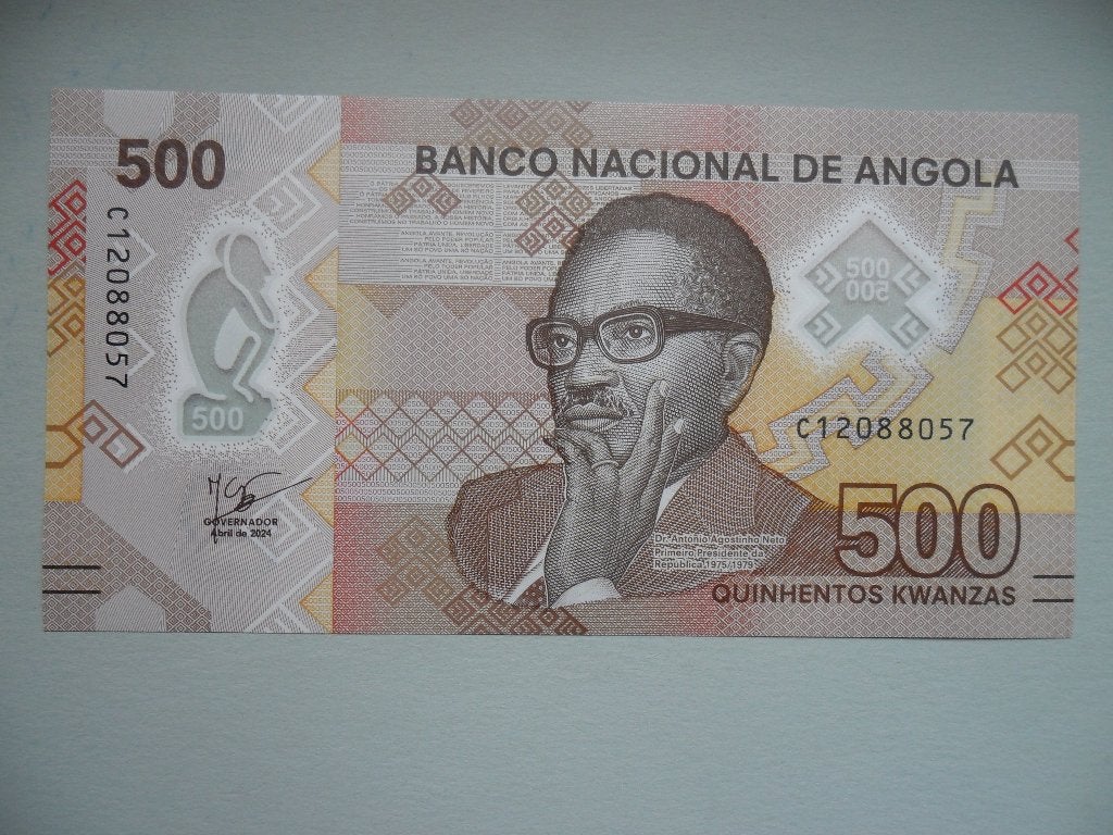 Angola #W161 [2024] / 500 kwanzas UNC, Postzegels en Munten, Bankbiljetten | Afrika, Los biljet, Overige landen, Verzenden