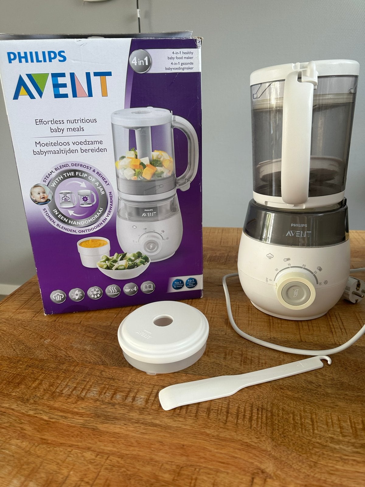 Philips Avent 4-in-1 Babyvoedingmaker, Automatisch, Gebruikt, Babyvoedingmaker, Philips Avent