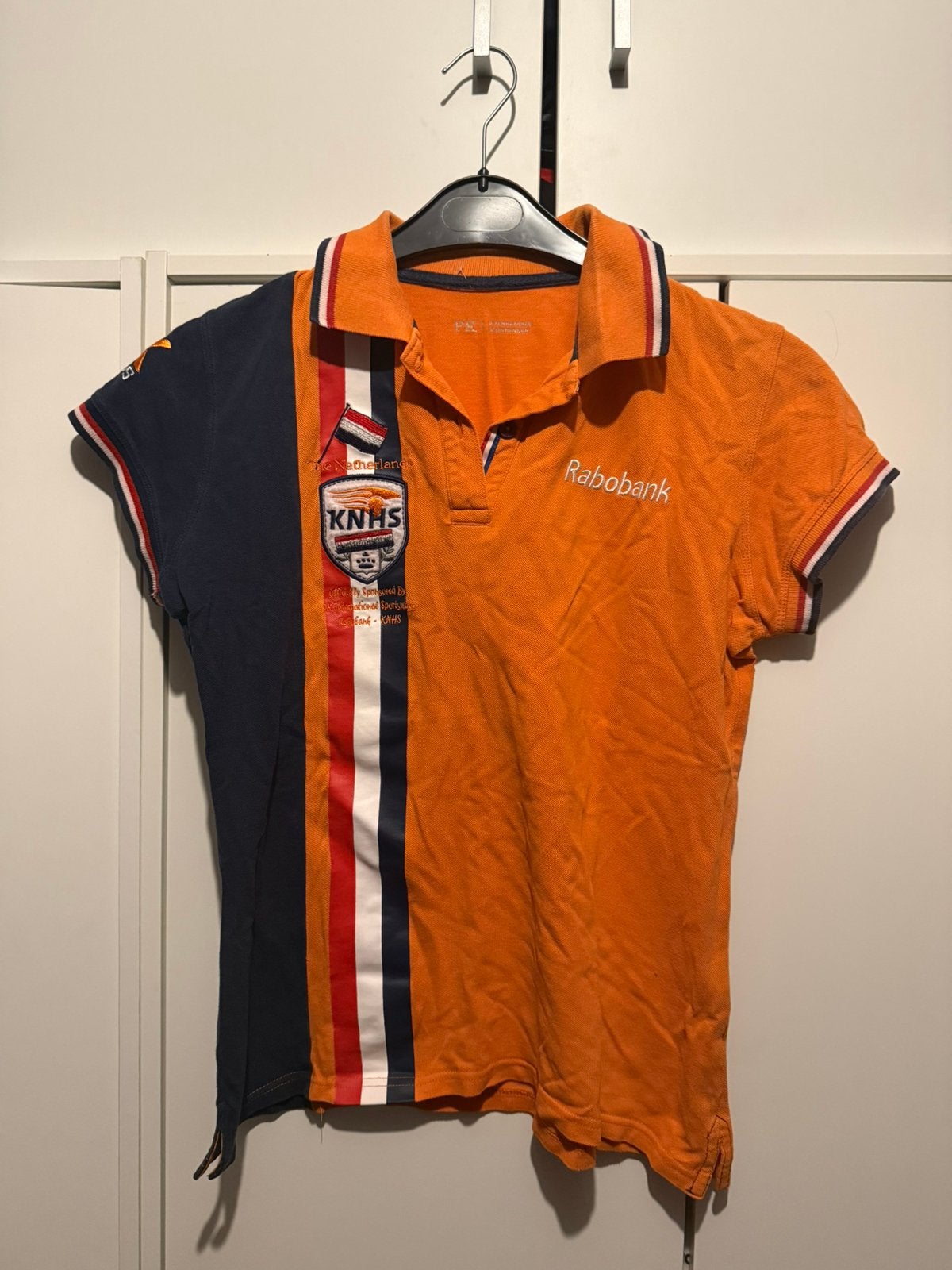 Knhs shirt S, Ophalen of Verzenden, Zo goed als nieuw, Zwart, Korte mouw