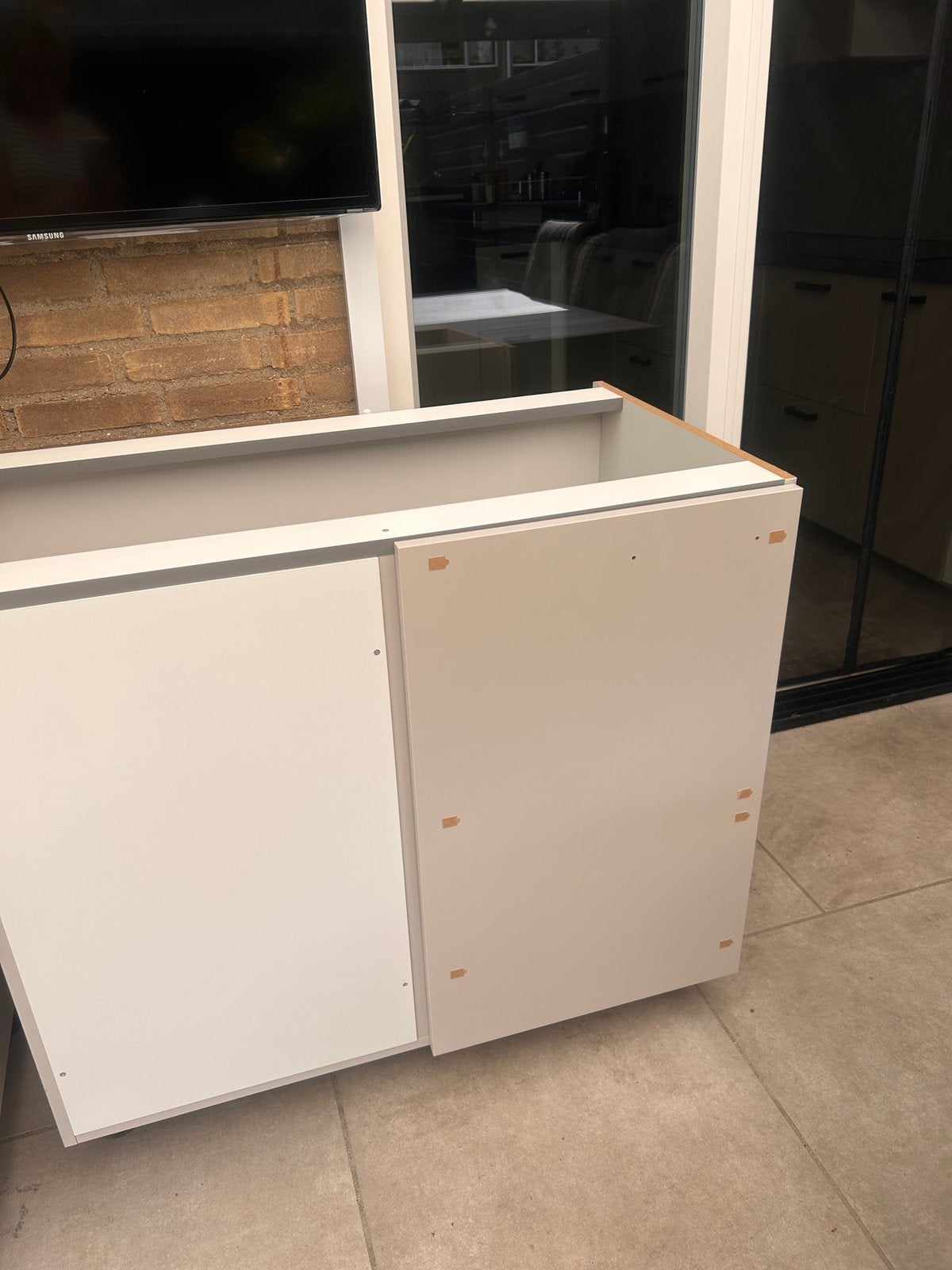 Keuken hoekkast met pannensysteem Le Mans, Huis en Inrichting, Ophalen, 50 tot 100 cm, Zo goed als nieuw, Minder dan 100 cm