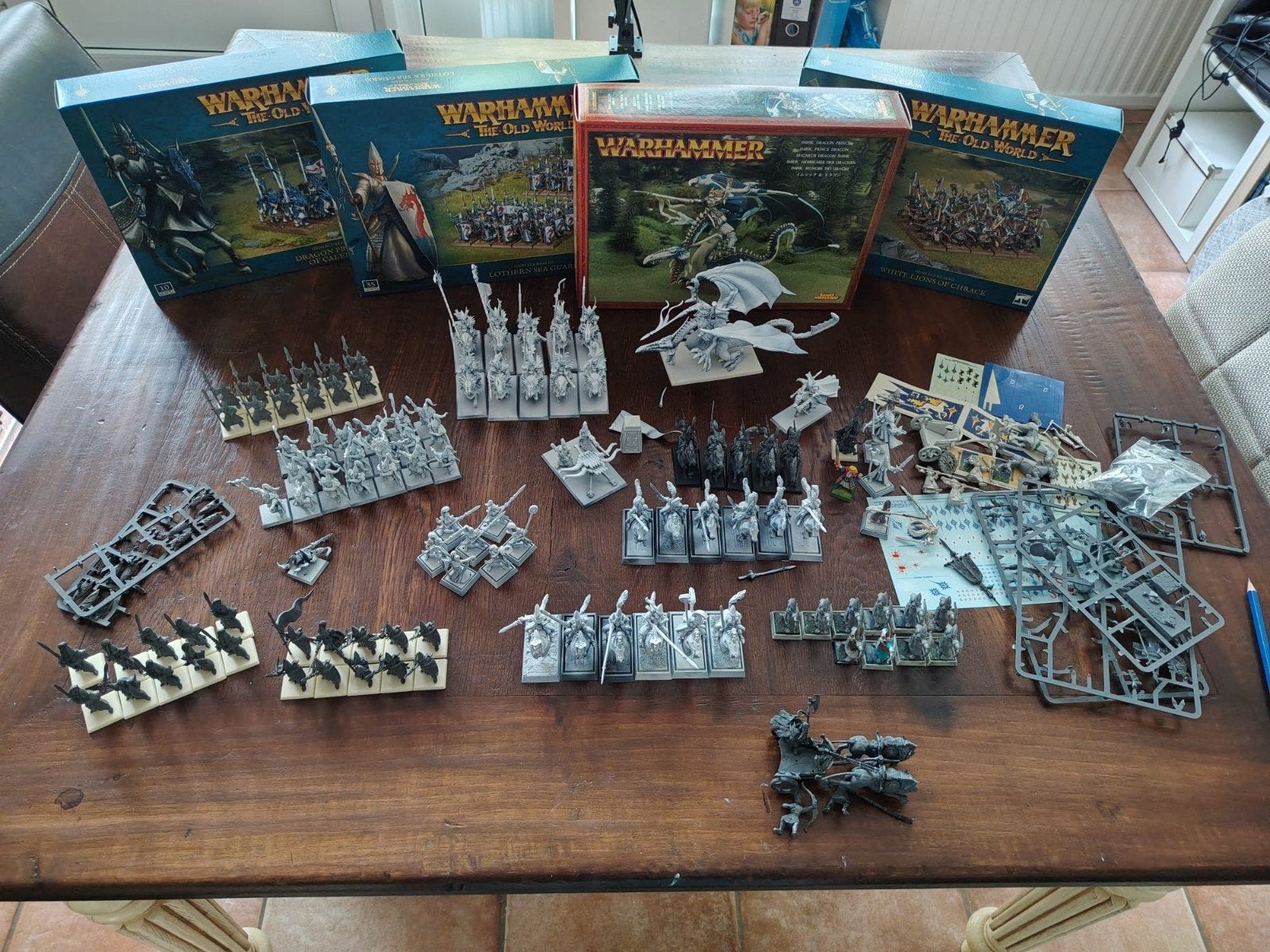 Warhammer High Elves Army, Ophalen, Gebruikt, Warhammer