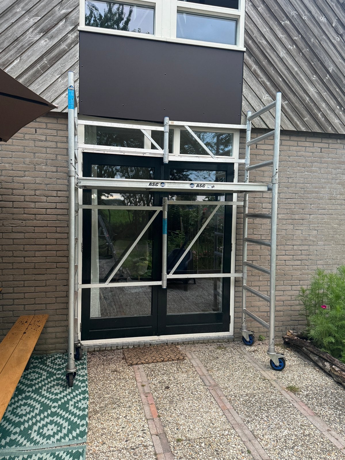 (Kamer) Steiger te huur, Ophalen, Zo goed als nieuw, Rolsteiger of Kamersteiger, 2 tot 5 meter