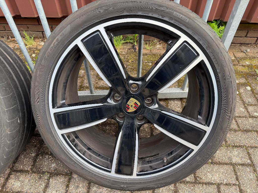 22 Inch velgen Orginele Sport Classic Porsche Cayenne, Auto-onderdelen, Banden en Velgen, Gebruikt, Velg(en), Overige maten, Ophalen of Verzenden