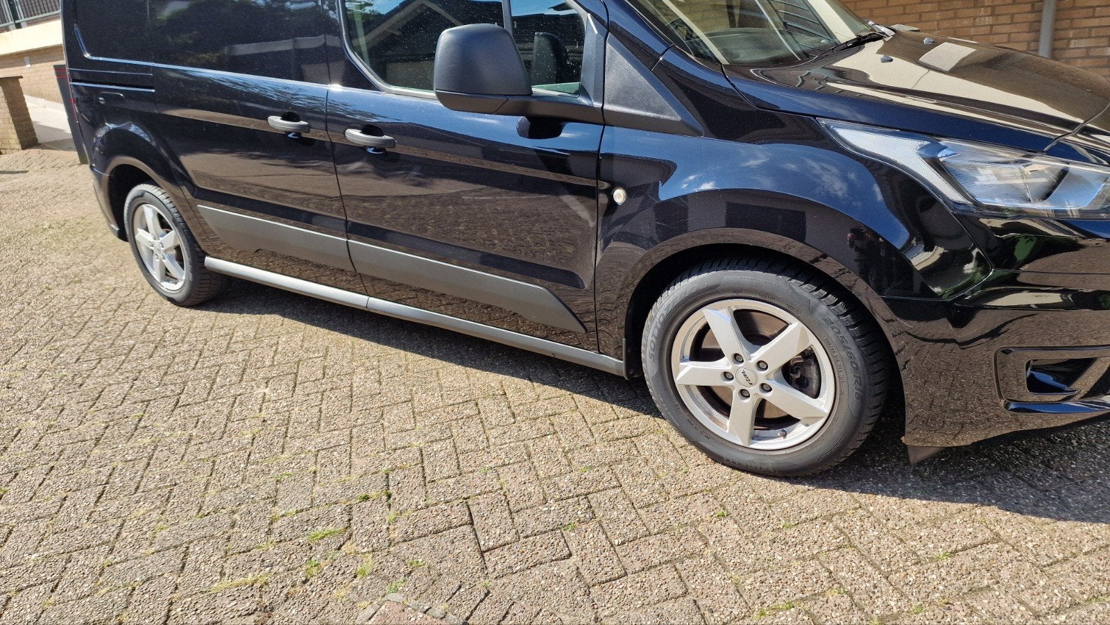 Winterbanden met velgen en TPMS Ford Transit Connect/Courier, Auto-onderdelen, Ophalen, Banden en Velgen, Winterbanden, Bestelwagen