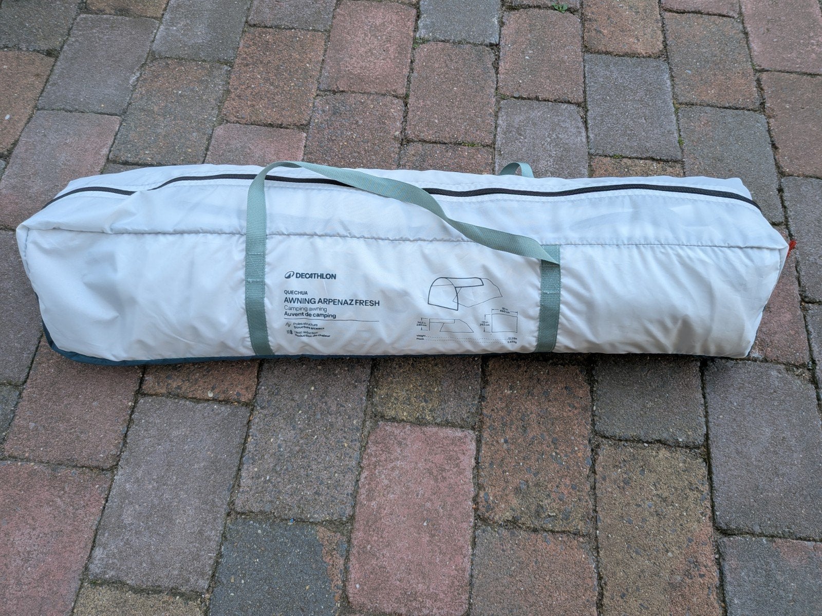 Decathlon Quechua luifel tent - Zo goed als nieuw, Ophalen of Verzenden, Zo goed als nieuw
