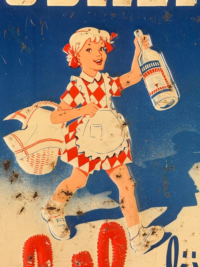 Vintage Lodaline Reclamebord Verkocht!, Ophalen of Verzenden