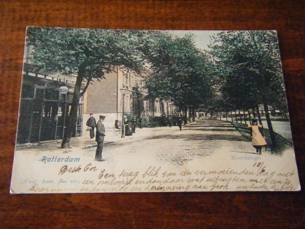 M41 - Rotterdam - Noordsingel - 1902 - Mooi/Oud, Ophalen of Verzenden, Voor 1920, Zuid-Holland