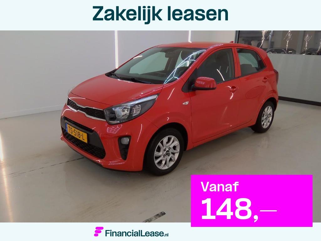 Kia Picanto 1.0 CVVT COMFORTPLUSLINE NAVIGATOR I APPLE CARPL, Voorwielaandrijving, Stof, Gebruikt, Start-stop-systeem