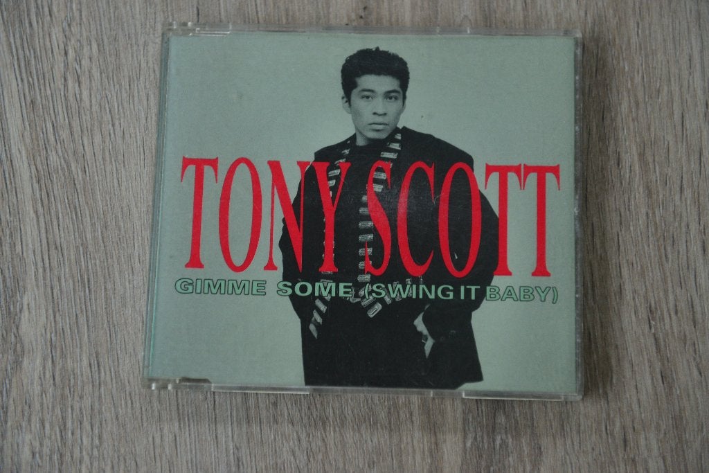TONY SCOTT == GIMME SOME ( Swing it Baby ) 4 track, Verzenden, Inclusief doosje, Zo goed als nieuw, Dance en House