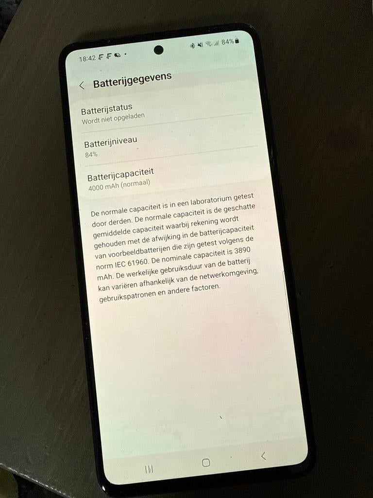 Samsung Galaxy A51 - Zwart, 128GB, Ophalen, Zo goed als nieuw, Zwart, 128 GB
