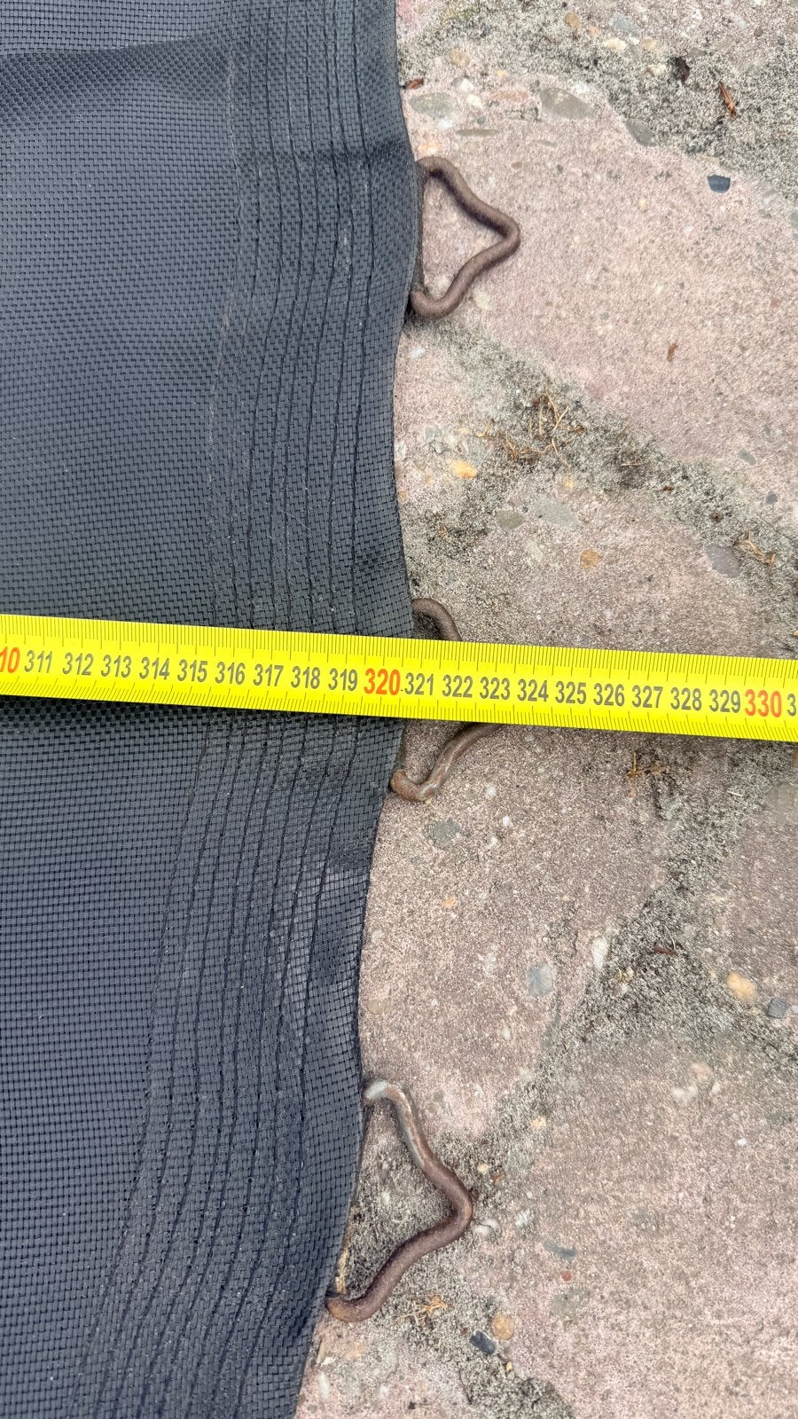 Trampoline springdoek Berg - 360 diameter, Ophalen of Verzenden, Gebruikt