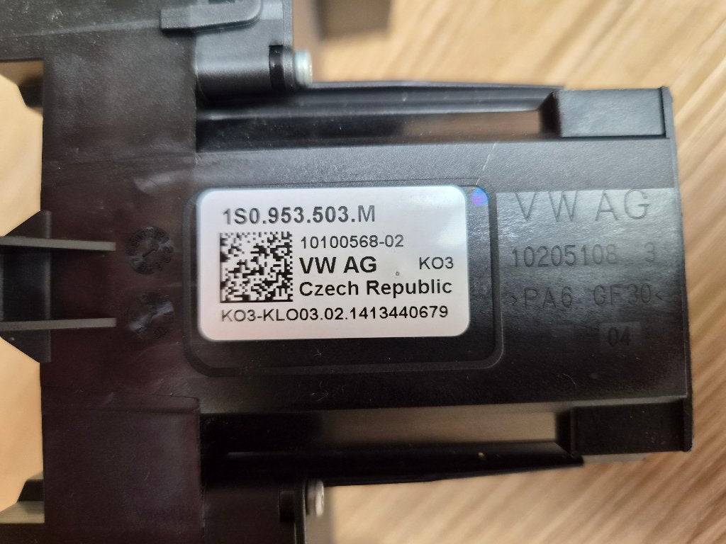 VW AG Richtingaanwijzer Schakelaar 1S0.953.503.M, Ophalen of Verzenden, Gebruikt, Seat