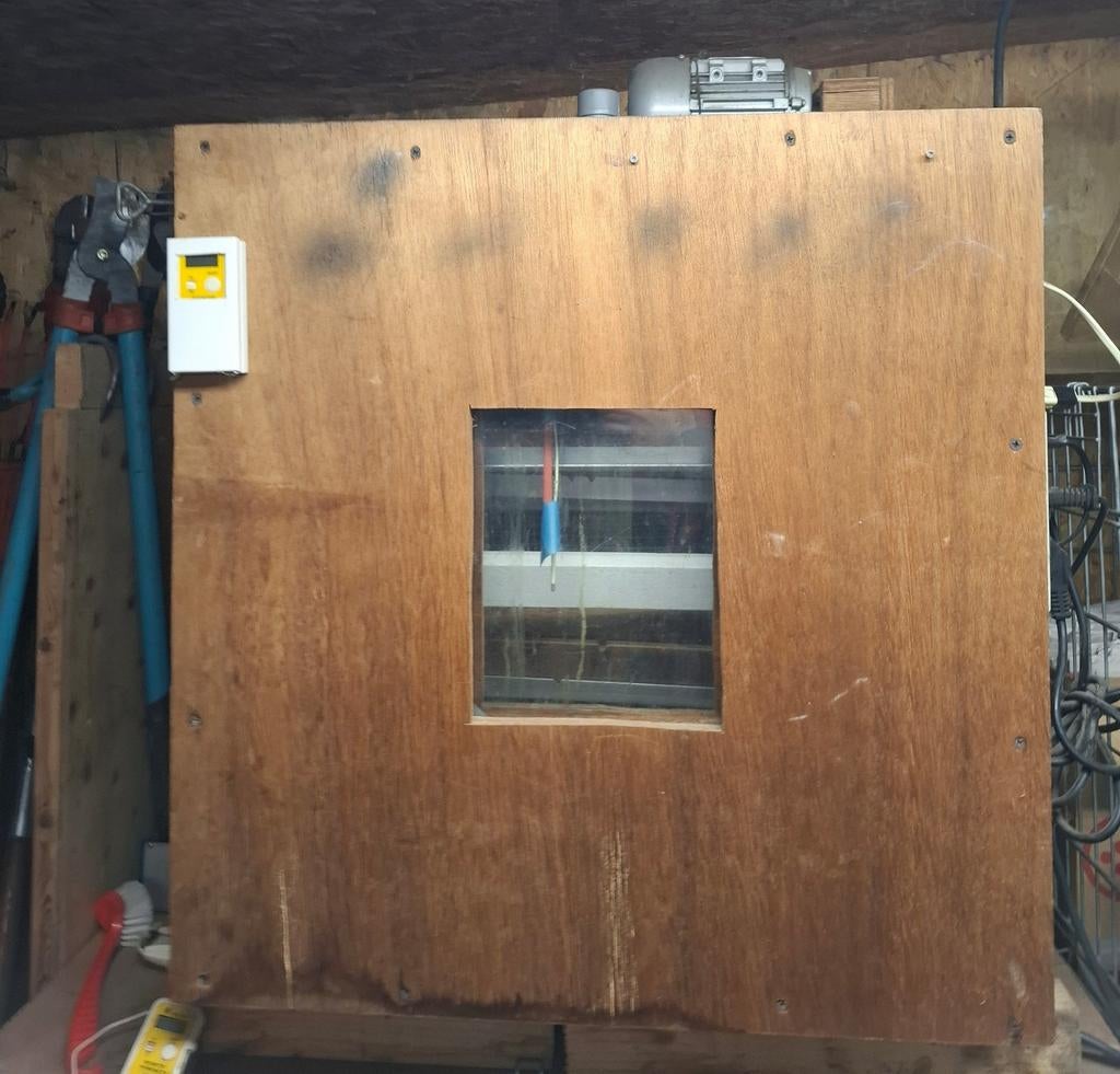 Slaglatten Broedmachine, Dieren en Toebehoren, Pluimvee | Toebehoren, Ophalen, Gebruikt, Broedmachine