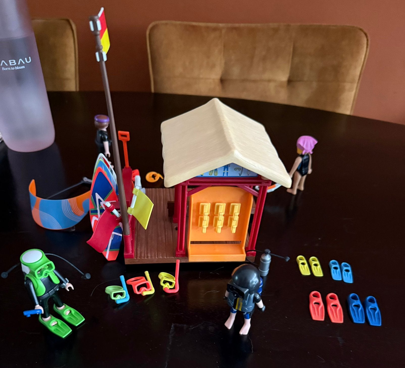 Playmobil watersport school met extra’s, Ophalen of Verzenden, Zo goed als nieuw