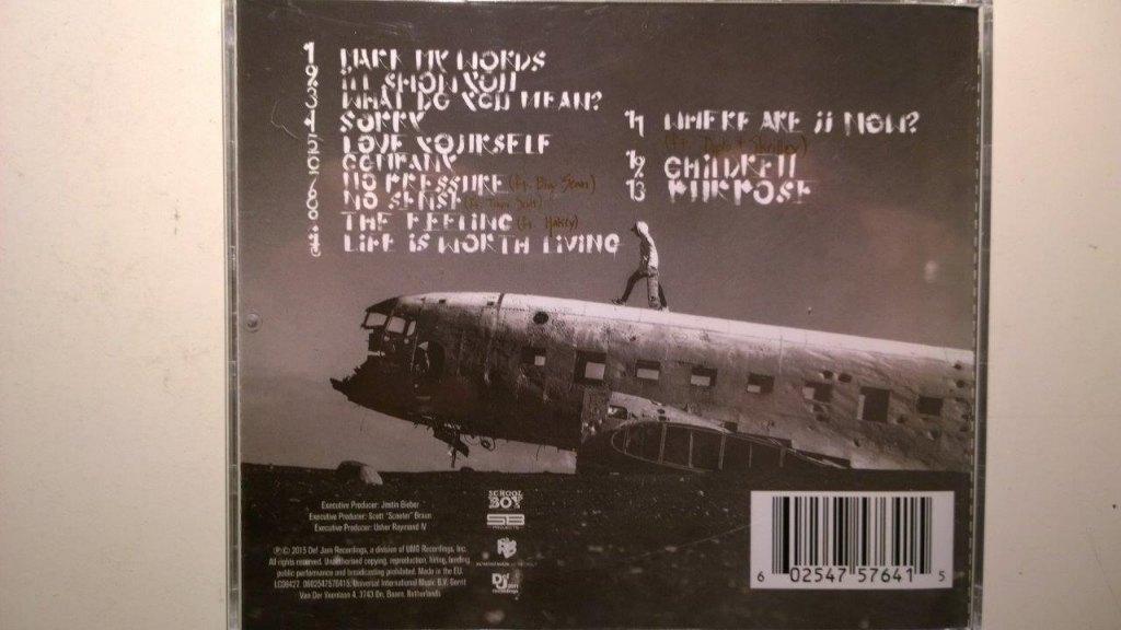 Justin Bieber - Purpose, Ophalen of Verzenden, 2010 - 2019, Zo goed als nieuw