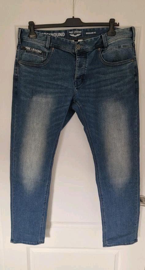 PME Legend Jeans Greyhound Blauw W40 L32, Blauw, Ophalen of Verzenden, Zo goed als nieuw, W40 - W42 (confectie 56/58)