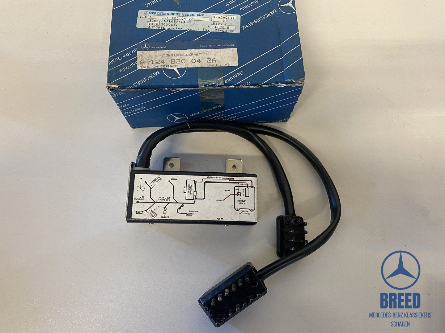NOS stuureenheid noodalarminstallatie Mercedes-Benz W124, -, Nieuw, Ophalen of Verzenden, -