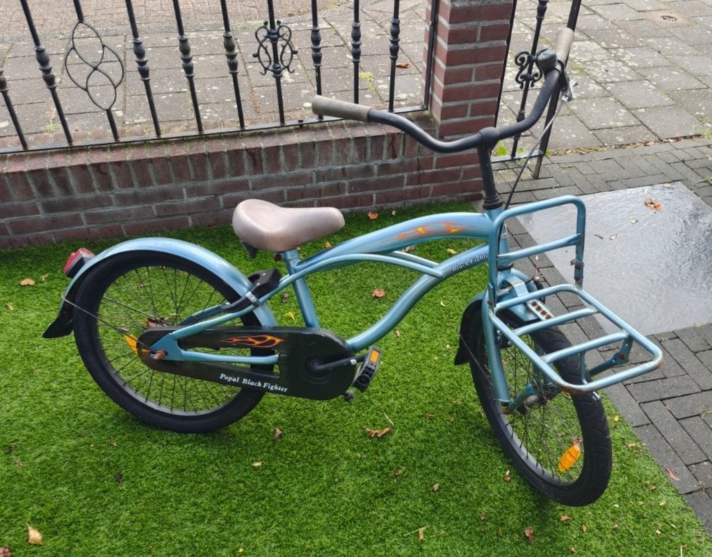 GELIJK OPHALEN! Popal Black Fighter jongens fiets 20 inch!, Fietsen en Brommers, Fietsen | Jongens, Ophalen, Gebruikt, 20 inch